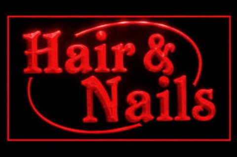 Hair And Nail Beauty LED Neon Sign